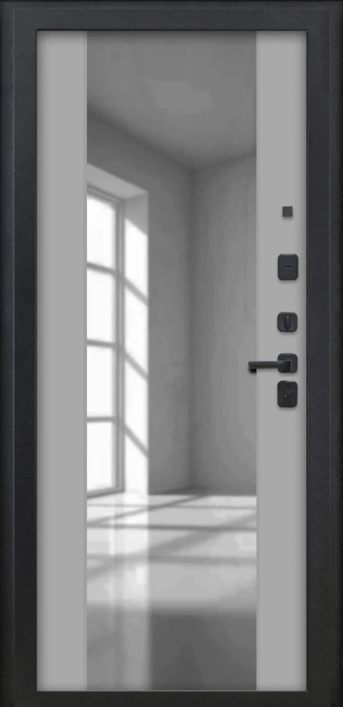 Входная дверь ДвериПРО Берген ФЛЗ-1 шарли светлый DPRO221210 внутренняя сторона