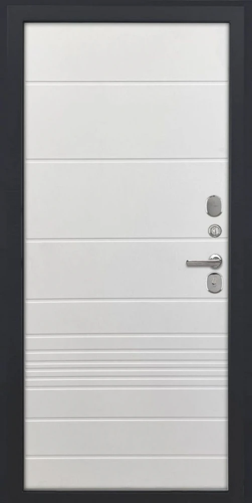 Входная дверь ДвериПРО Rosna ФЛ-700 (10мм, ясень белый) DPRO201077 внутренняя сторона