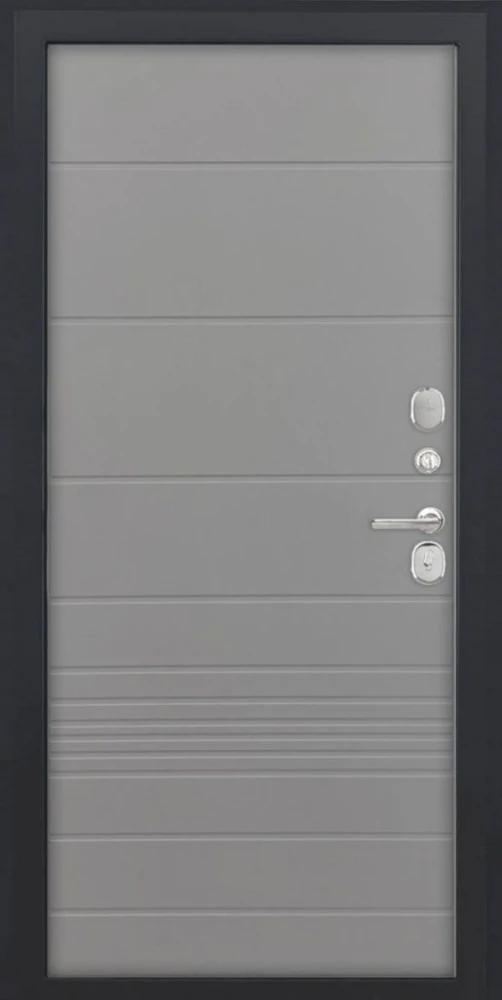 Входная дверь ДвериПРО L-45 ФЛ-700 (10мм, ясень грей) DPRO220641 внутренняя сторона